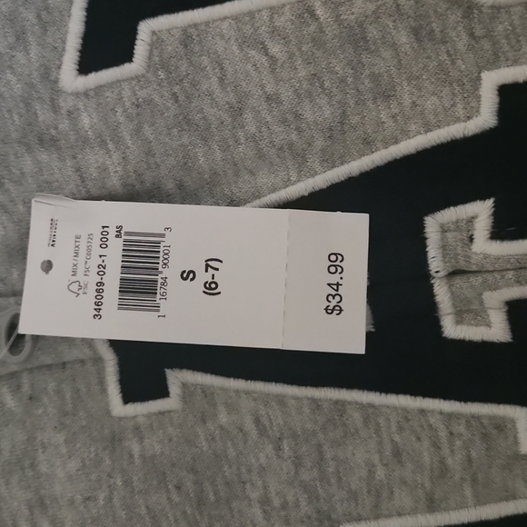 Kids Gap Logo Hoodie Size Sml 6-7 - Picture 2 of 3